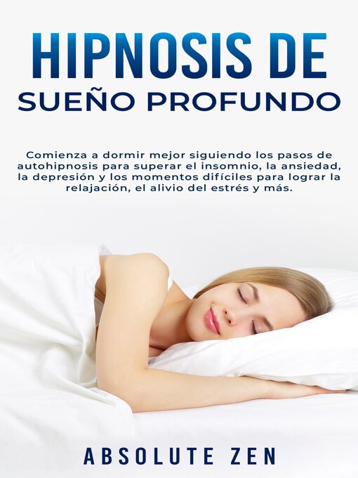 Cover image for Hipnosis de Sueño Profundo